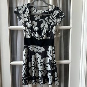 White House Black Market nylon blouse.